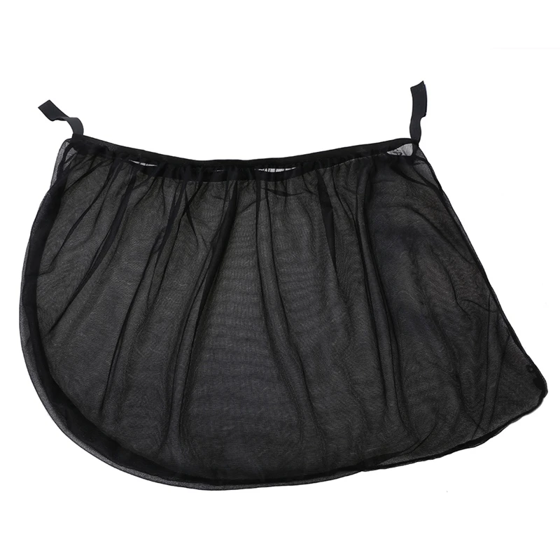 

2Pcs Universal Car Window Sun Shade Breathable Mesh Sun Shield Uv Rays Protection Window Curtain Folding Sun Visor Net, Protecto