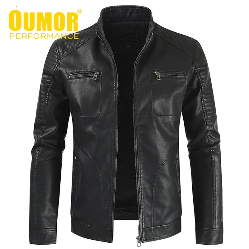 Мужские зимние новые винтажные повседневные флисовые кожаные куртки в стиле