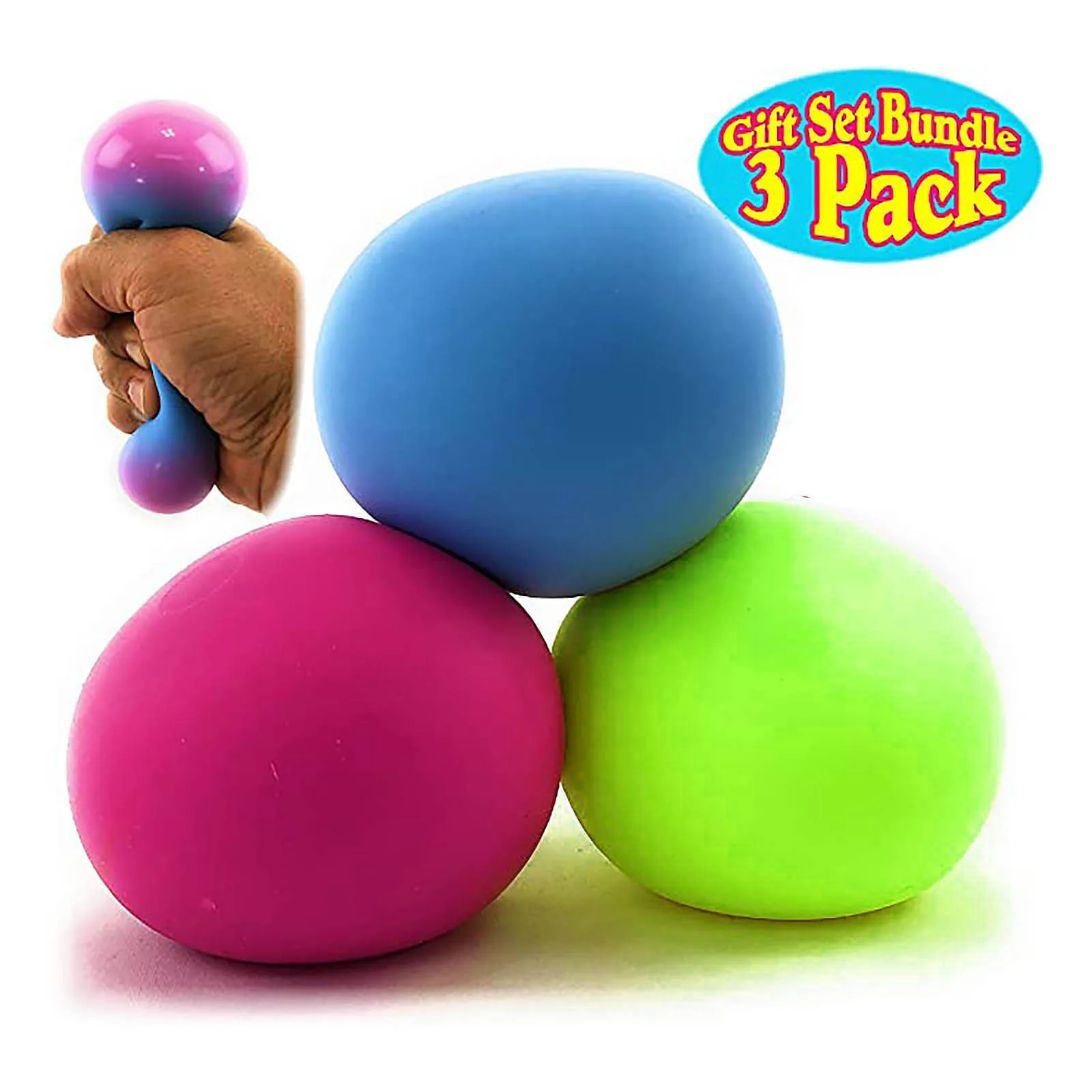 

1/3/4 Pcs Pinch Ball Decompression Office Toy Color Changes To Reduce The Pressure Ball Great Stress-relieving Toy