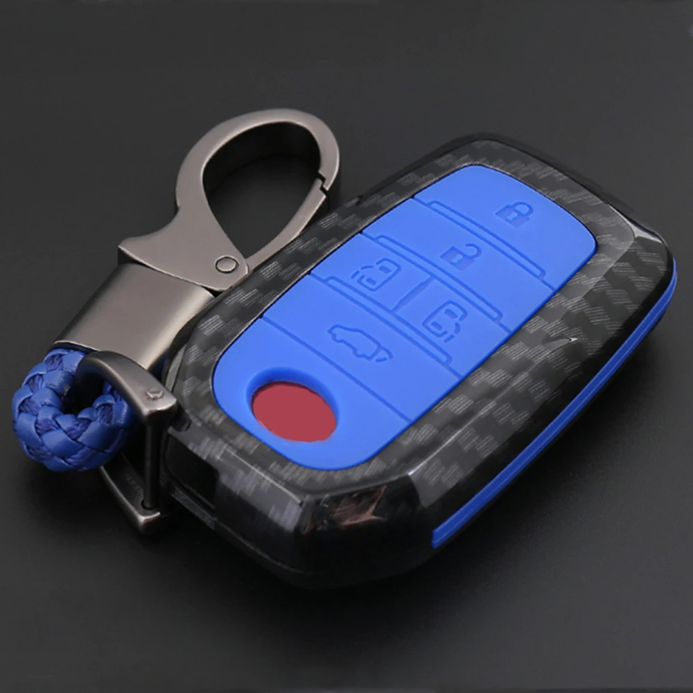 Силиконовый чехол из углеродного волокна для ключей Toyota alphard/vellfire Grandmaster Previa (15-19) |