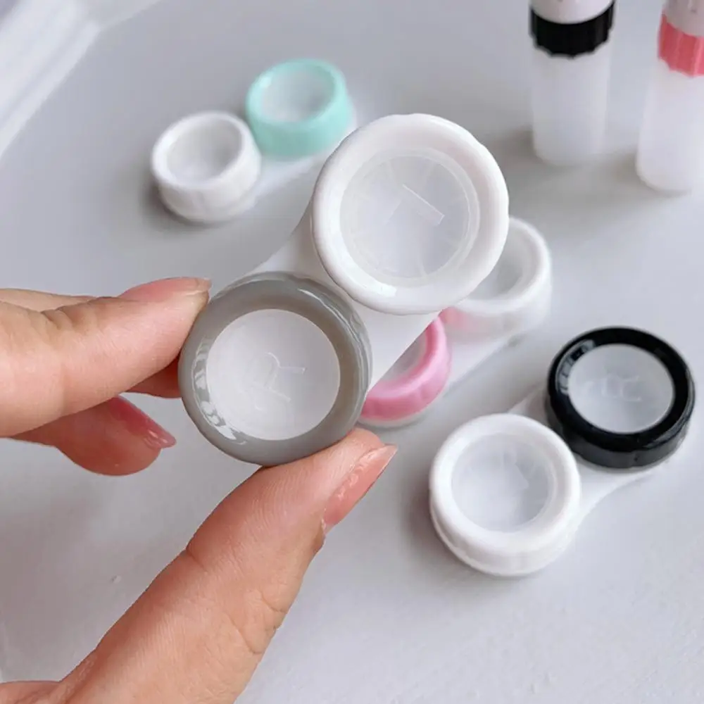 1 шт. косметический футляр для контактных линз коробка ухода за глазами двойная