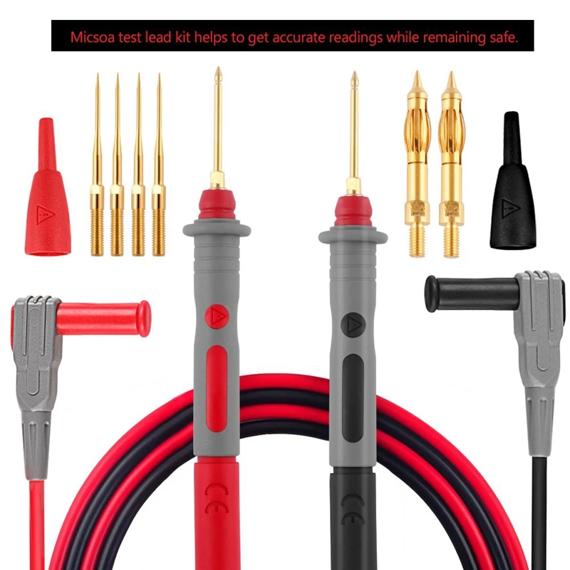 BMBY-Auto Repair Tool Multimeter Meter Pen Line Test Kit Digital Lead With Alligator Clip Multi-Function Prob | Инструменты