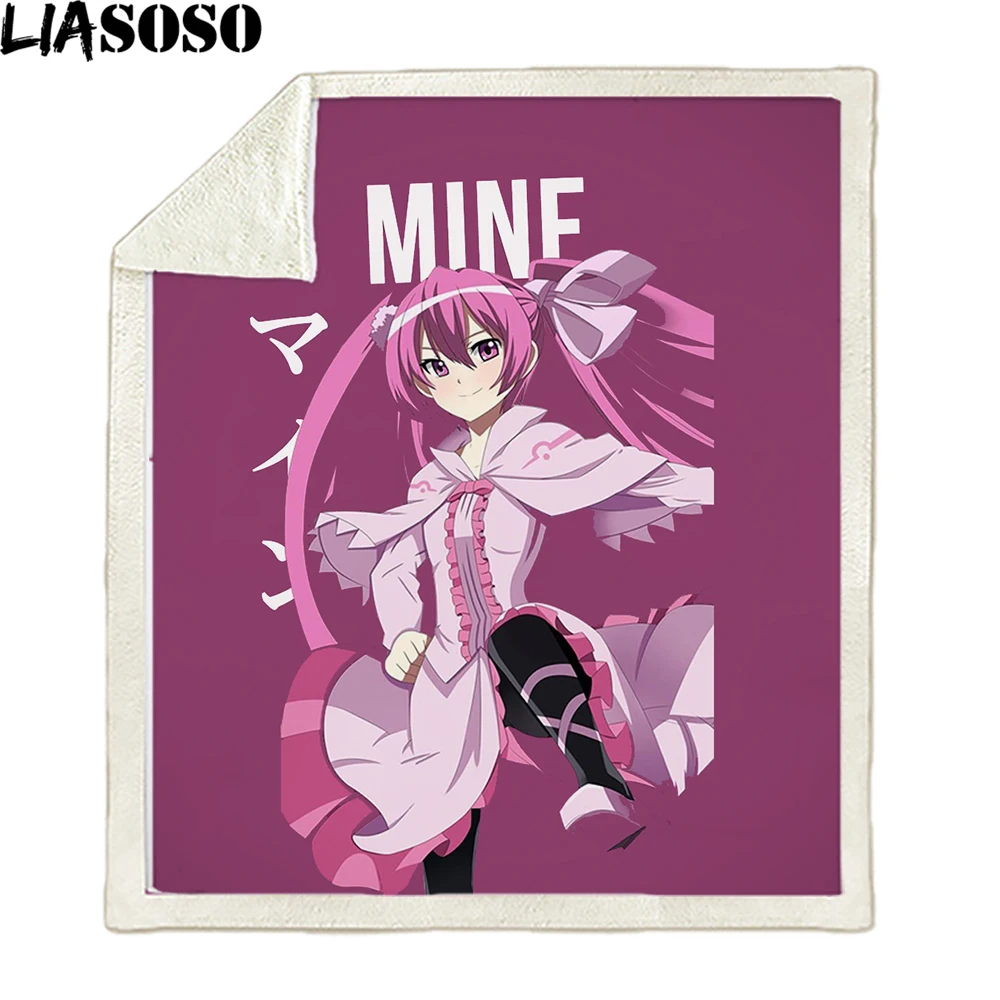 

LIASOSO 3D Print Anime Fire Emblem Fates Blanket Office Sofa Bed Chair Rest Fleece Bedding Keep WarmHome Indoor Decor Supplies