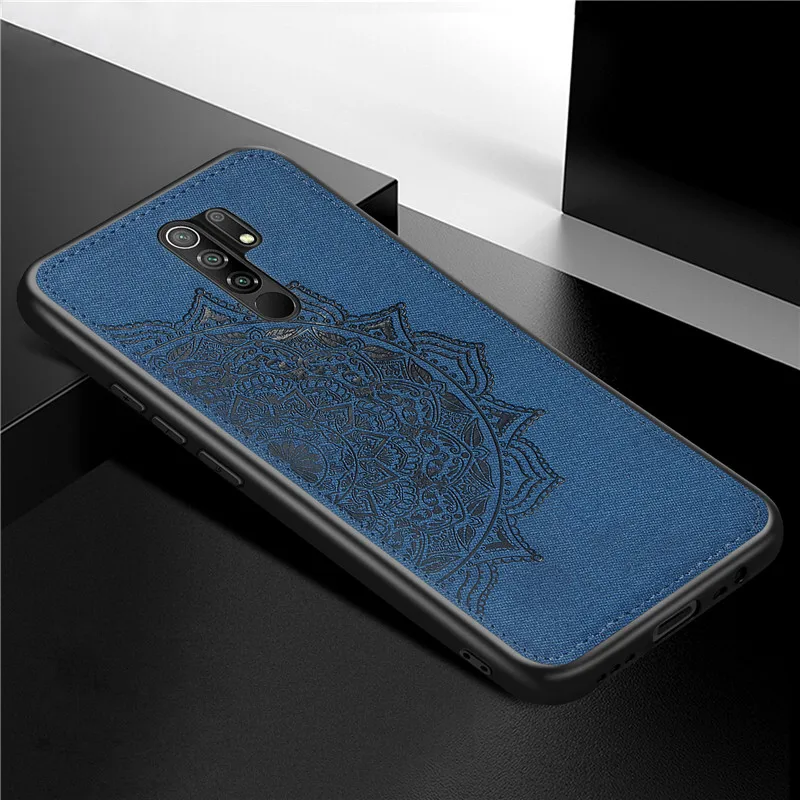 Тканевый чехол для Xiaomi Redmi 9 9A 9C 8A 8 7 7A 6 6A из ТПУ рамка телефона бампер Funda|Бамперы| |