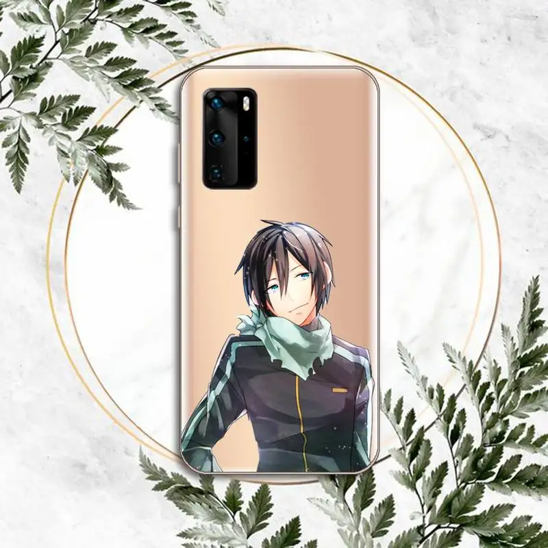 

Anime Yato Noragami Phone Case Transparent for huawei honor P 40 30 20 lite Pro 10 i 8 9 x p smart 2019