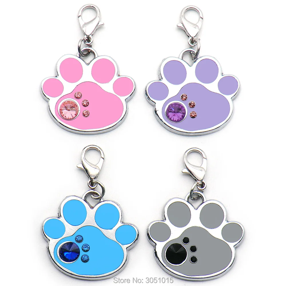 100 шт. бирка для собак с гравировкой аксессуары ошейника персонализированная