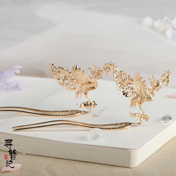 Древняя заколка Hanfu китайские аксессуары для волос невесты Kanzashi головной убор
