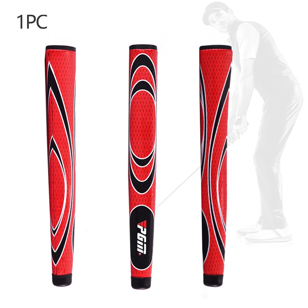 

Durable PU Leather Sweat Absorption Non Slip Golf Club Grip Accessories Tool Comfortable Stroke Putter Professional Extra Long