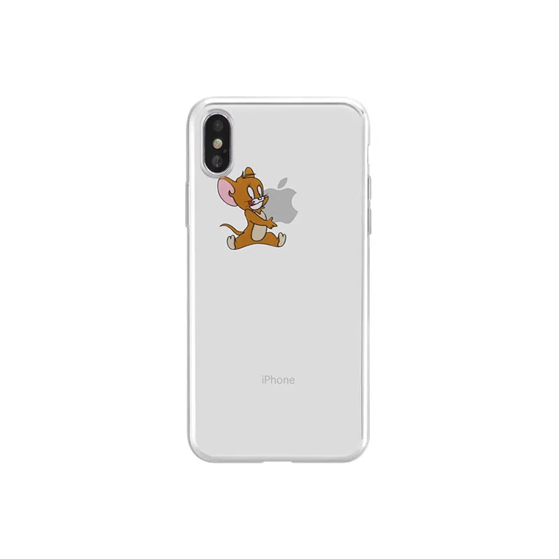 Пара моделей xs max xr чехол для телефона iPhone7plus силиконовый 5 5S 6s 8plus tide мужчин и