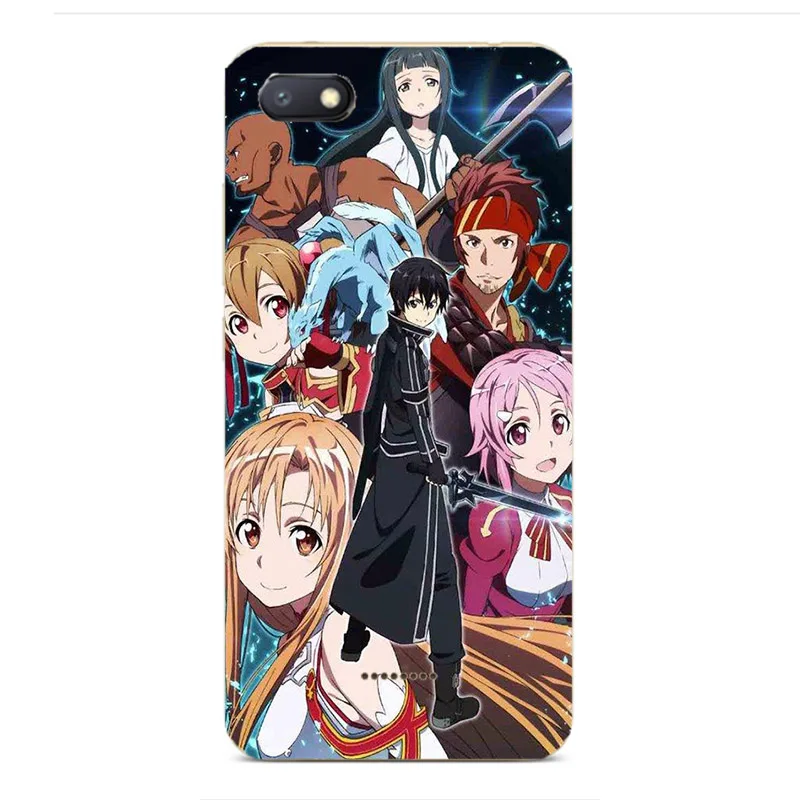 Чехол Sword Art Online для BQ 5070 5700L 5505 5520 6050 Magic Jumbo Mercury Amsterdam Space X | Мобильные телефоны и