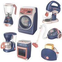 Kitchen toys childrens kitchen girl kitchen for children girl Games Simulation washing machine small household appliance set
