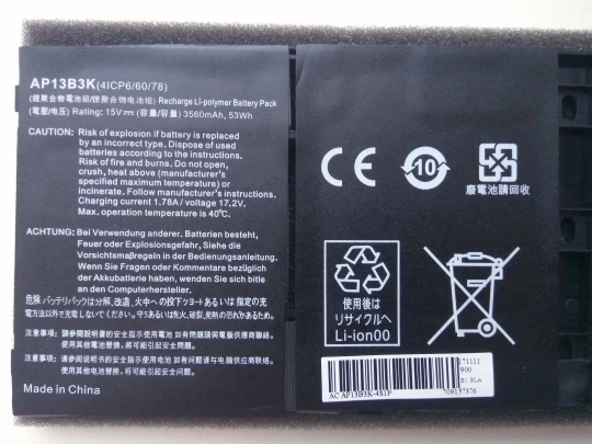 14 8 V ноутбук Батарея AP13B3K для Acer Aspire V5 R7 V5-572G V5-573G V5-472G V5-473G V5-552G M5-583P V5-572P R7-571 R7-572 AP13B8K |