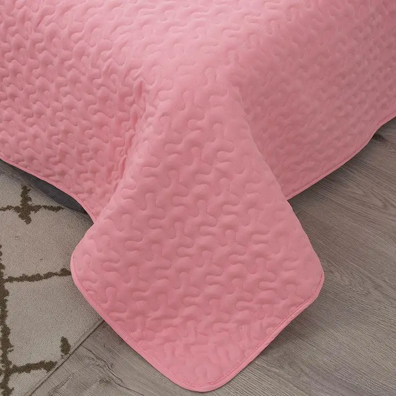 Летнее одеяло однотонное покрывало для кровати пододеяльник дома подходящий