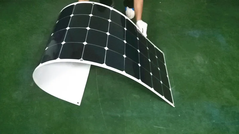Гибкая солнечная батарея sunpower 100 Вт Высококачественная панель для лодок и