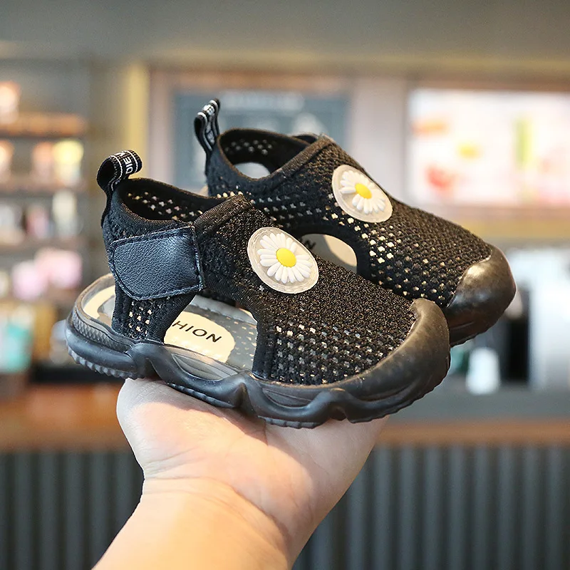 

2020 Children's Shoes New Girls' Sandals High Quality Flower Baby Sandals