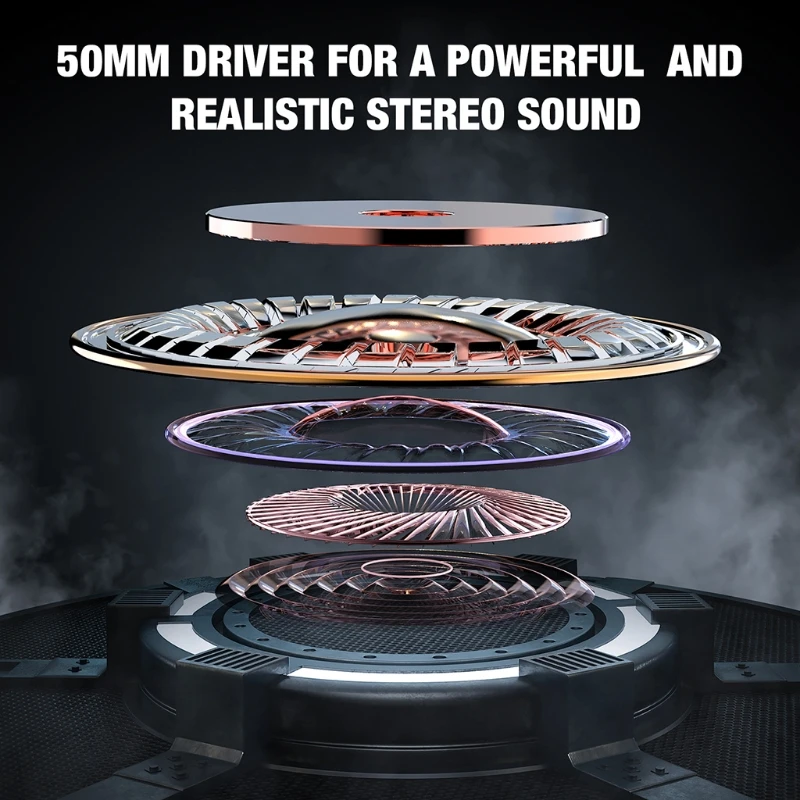 

Computer Headset with Microphone Wired Gaming Headphones Cable Control Headsets with Omnidirectional Microphone