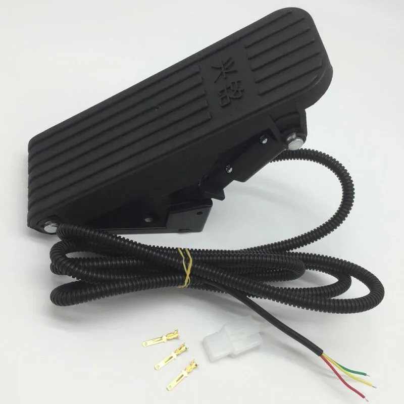 

Plastic Foot Throttle Electric Scooter Foot Throttle Pedal Accelerator GO Kart For 24V -72V Universal Bike Accessories