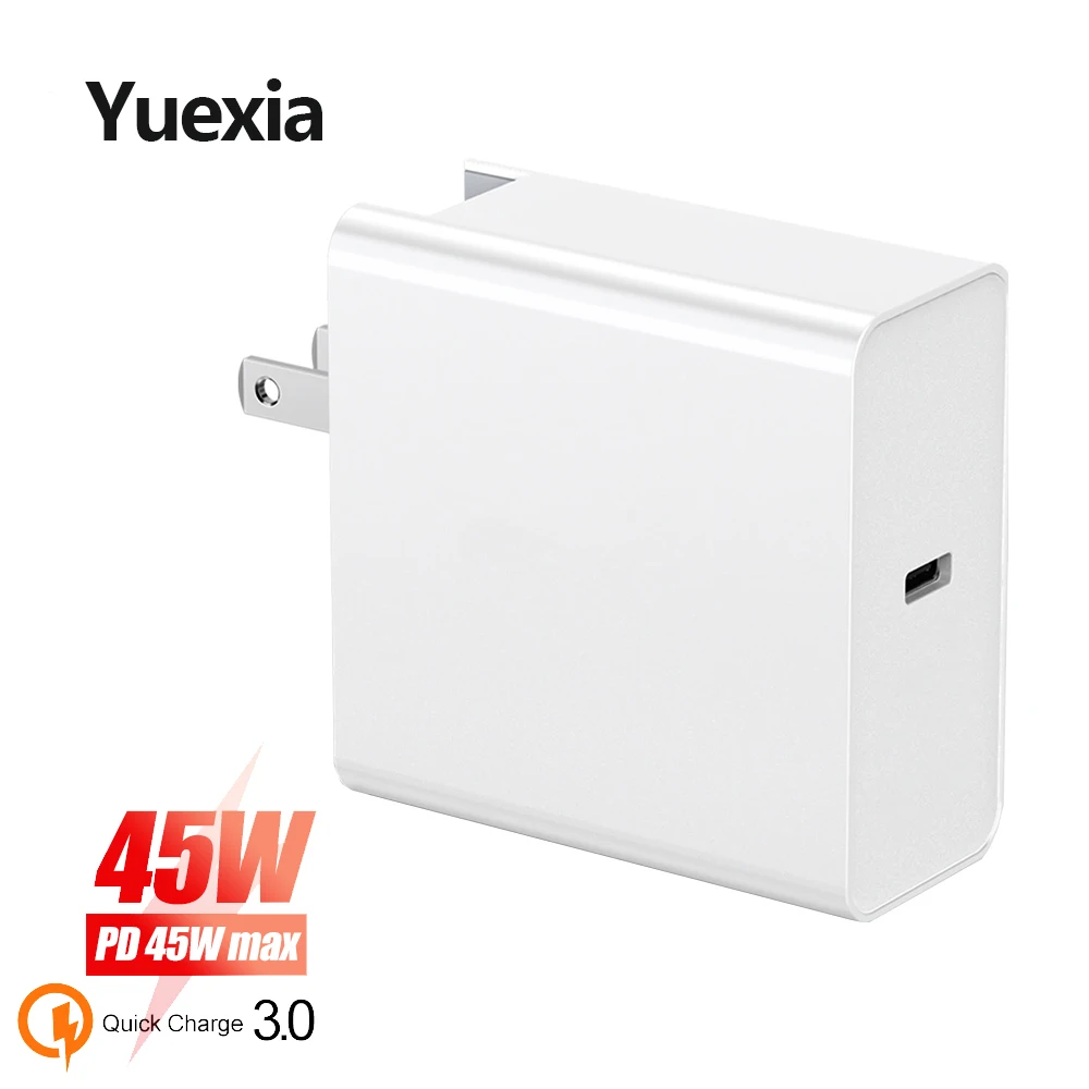 45 Вт Быстрая Зарядка адаптер type C PD QC 3 0 USB зарядное устройство для iPhone Macbook samsung Xiaomi
