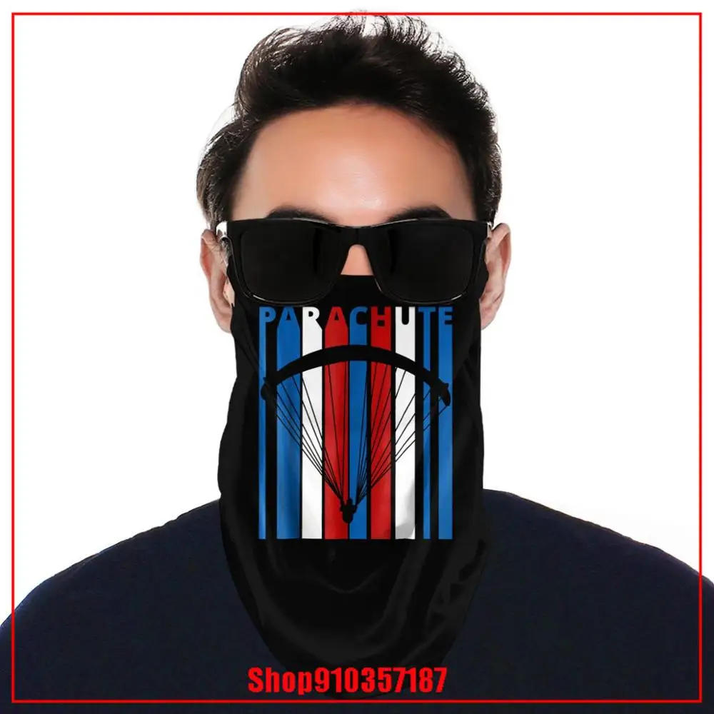3D бесшовная бандана шейный Гетр маска повязка на голову парашют для парашютов и