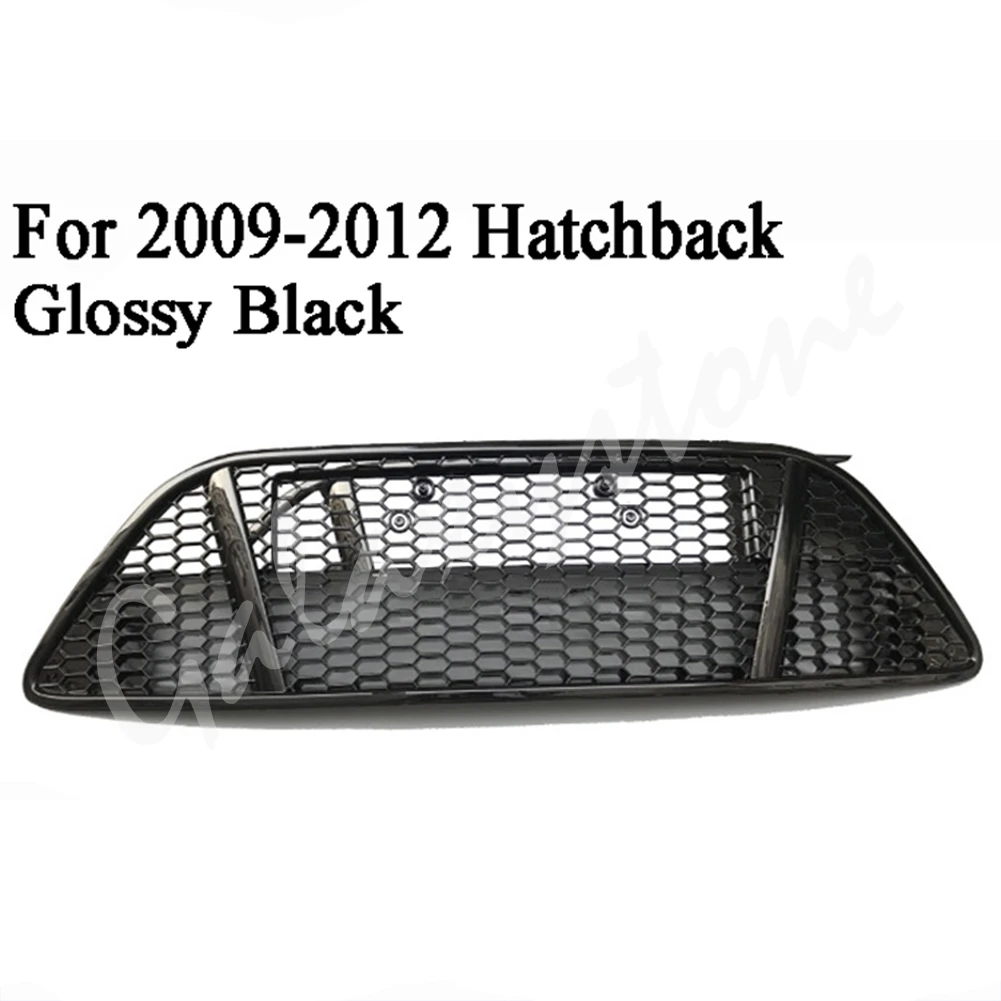 09-12 Hatchback Glos Передний бампер для пчелиных сот Нижняя решетка для Ford Focus хэтчбек седан 2009 2010 2011 2012 2013 - Цвет: 09-12 Hatchback Glos