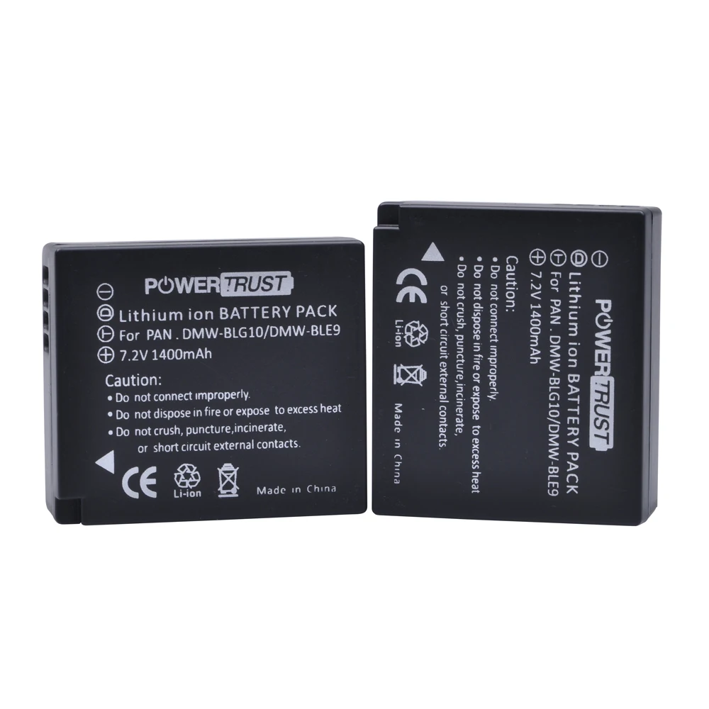 Зарядное устройство с двумя USB светодиодами для Panasonic LUMIX GF5 GF6 GX7 LX100 GX80 GX85 2 шт. DMW-BLG10
