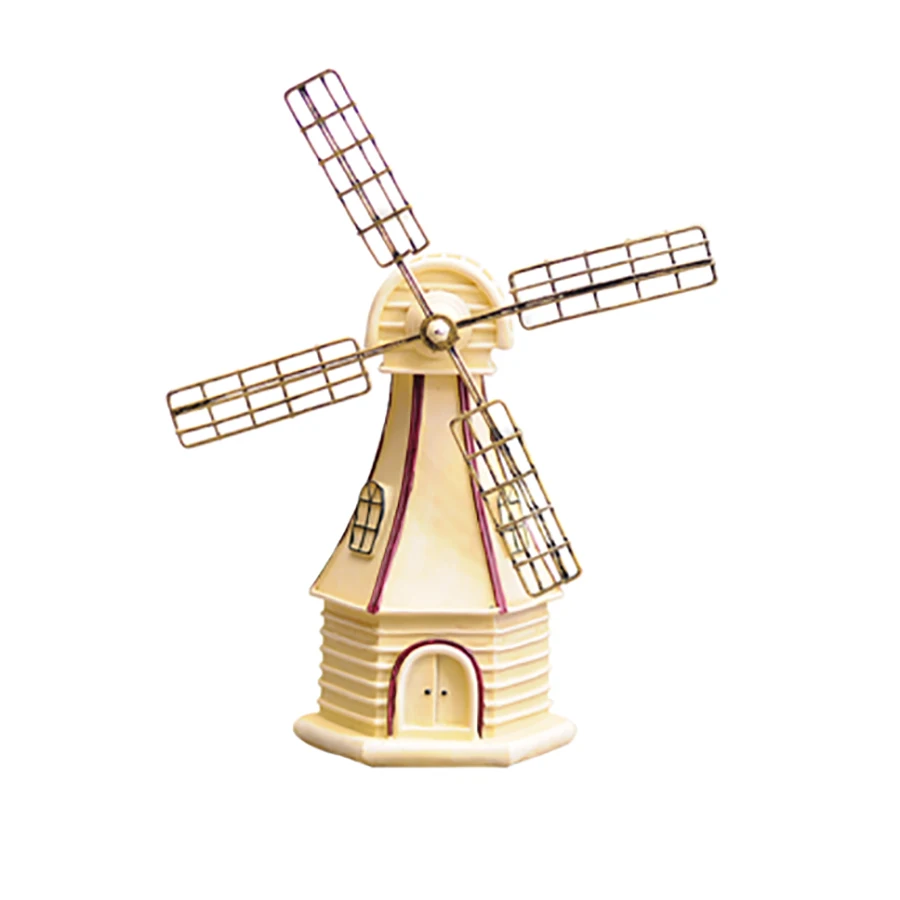 Творческий дом Ретро ветряные мельницы Копилка Сейф для денег Детская Банк