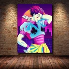 Модульная картина Hisoka Morow с HD принтом, украшение для дома, настенное искусство, аниме-рисунок на холсте для современной спальни, плакат, рамка