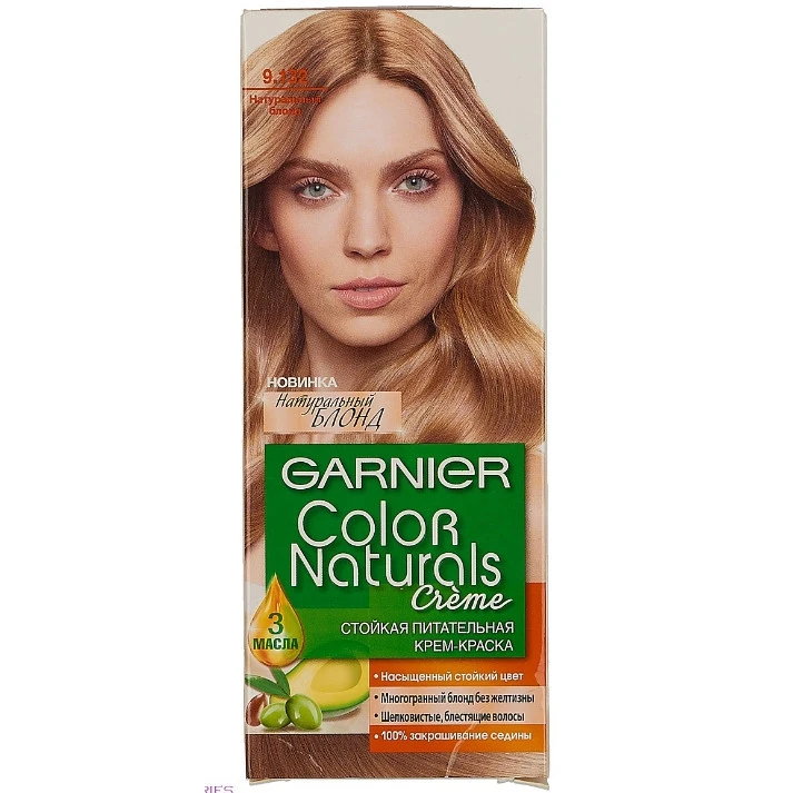 Стойкая питательная крем краска для волос Garnier &quotColor Naturals" оттенок 9.132