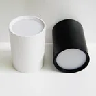 Диммируемый потолочный светильник с поверхностным креплением, 5 Вт, 7 Вт, 9 Вт, 15 Вт, 18 Вт, 20 Вт, 24 Вт, Светодиодный точечный светильник COB, 220 В переменного тока, потолочный светильник