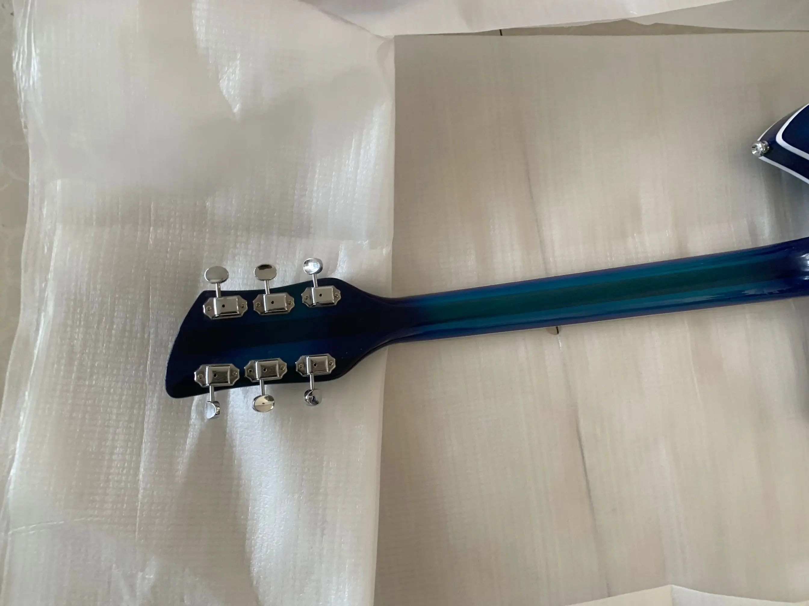 Оптовая продажа гитара новая электрическая Rickenbacker модель 330 лучшая Blue Burst 210119 |