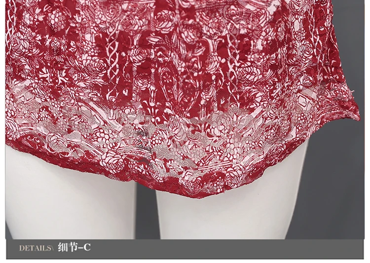 

Oversize Blouse Shirts 2021 New Long sleeve V-neck New Blusa Mujer Chiffon Lace Print Middle-aged Women Blouses 940J