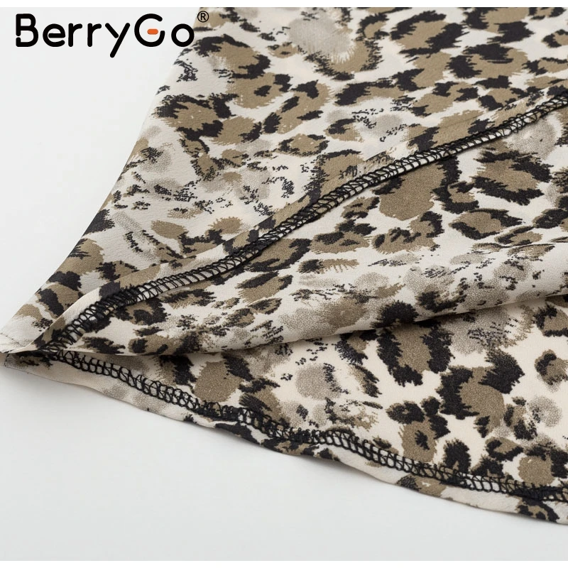 BerryGo полосатая Женская юбка миди с высокой талией, прямая женская нижняя юбка с животным принтом, для досуга, для ночного клуба, вечерние, Женская юбка