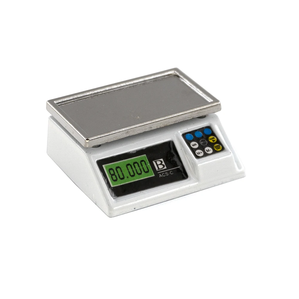 Миниатюрные аксессуары для кукольного домика металлические электронные