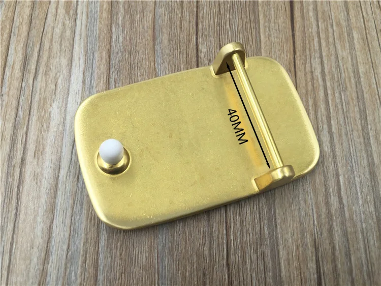 Meetee 40 мм ширина латунные пряжки пояса из чистой меди ремни головы для 38 39 мужской