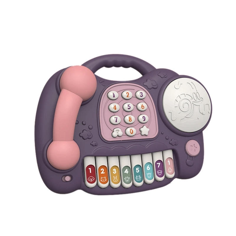 

Музыкальное пианино Игрушка Дети младенческой клавиатура с подсветкой детские развития воображения и обучающие Игрушки для раннего разви...
