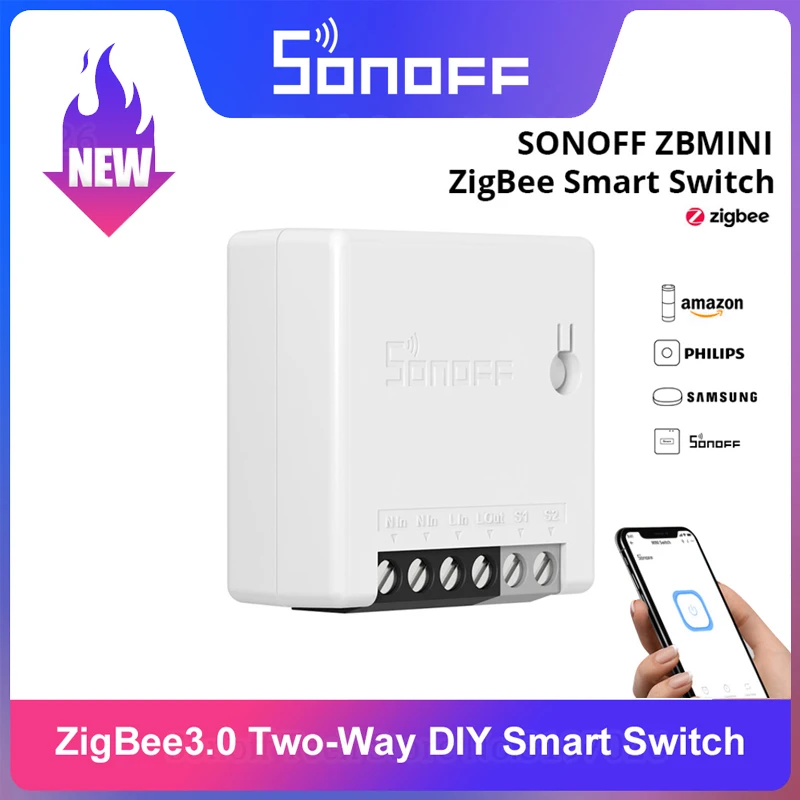 

Smart Home Sonoff Zigbee Sonoff Smart Switch Module Wireless Remote Control Switch Smart Home Hub Switch Wireless Zigbee Mini