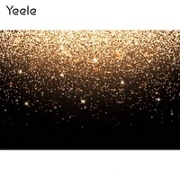 yeele black gold glitters light bokeh photocall birthday party photography backdrop photographic backgrounds for photo studio