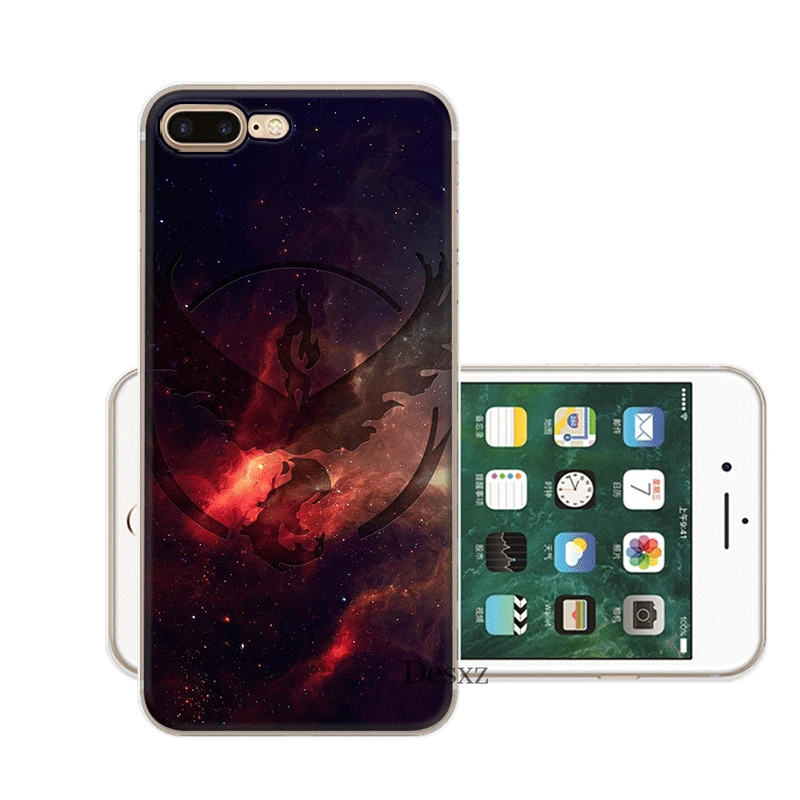 Чехол для мобильного телефона iPhone 11 Pro X XR XS Max 5 5S SE 6 6S 7 8 Plus жесткий чехол Покемон