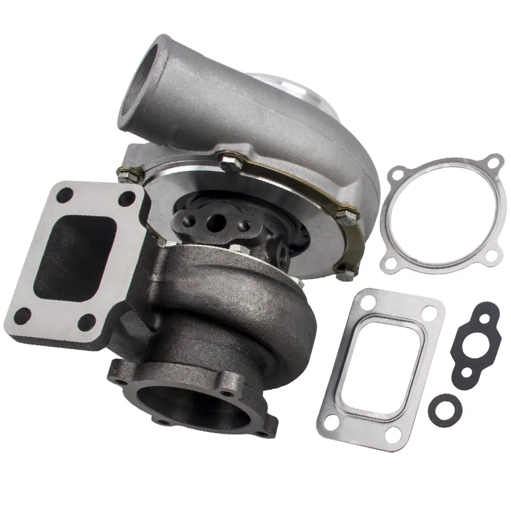 Турбокомпрессор Anti Surge GT3582 GT35 T3 Flange AR 0 63 турбо с водяным охлаждением для Nissan Skyline R33