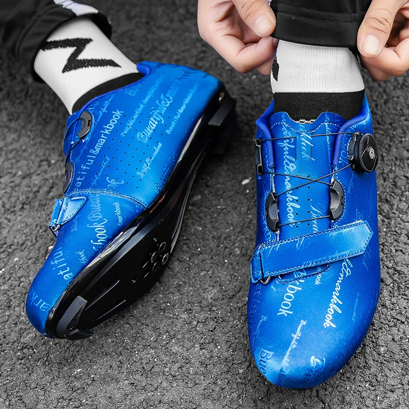 

New Cycling Shoes Breathable Self-locking Road Bike Shoes Men Outdoor Sports Lightweight Mtb Cycling Shoes Sports Shoes Women