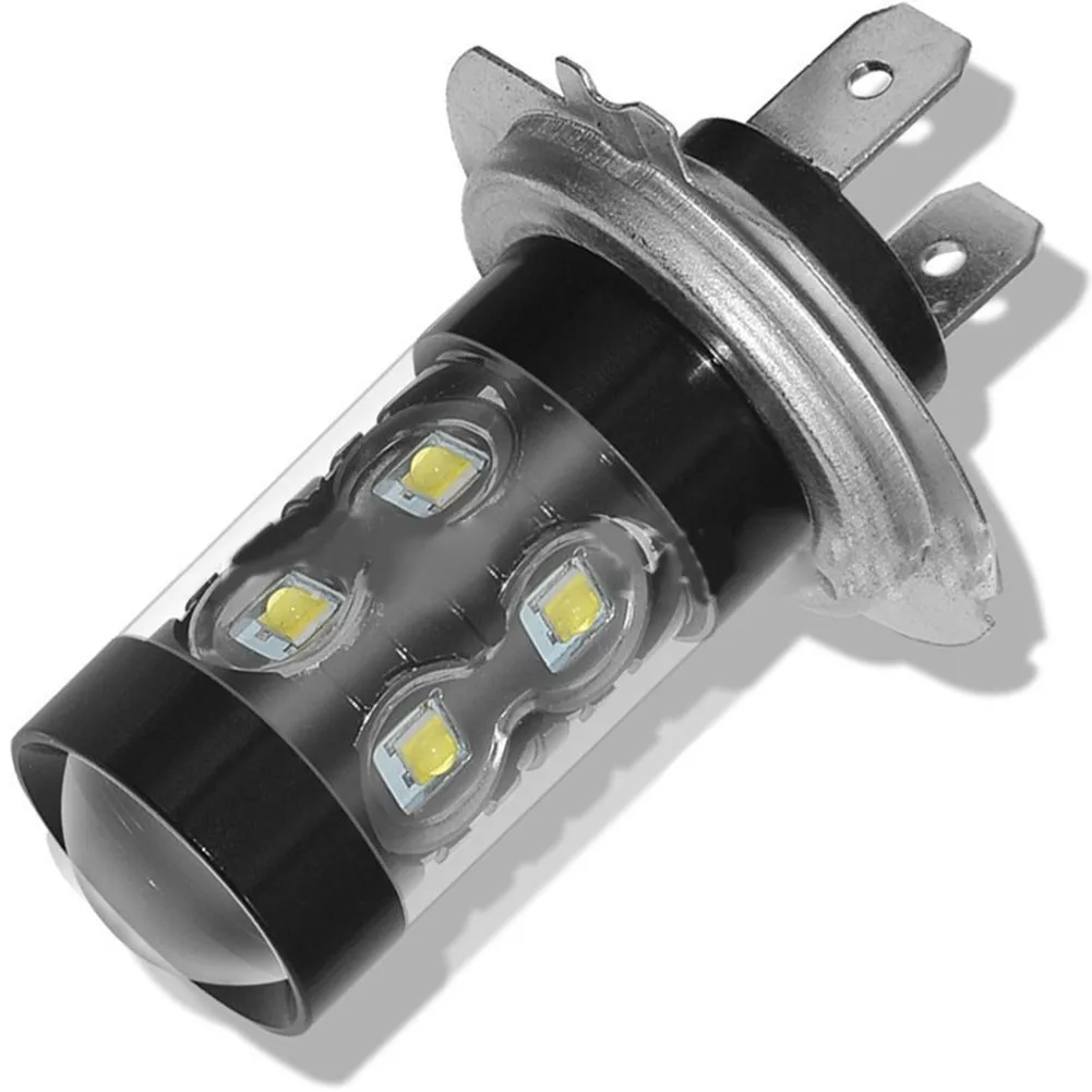 

Light H7 Fog Light Bulbs White Light DRL Fog Headlight LED Lamp 160W 2pcs