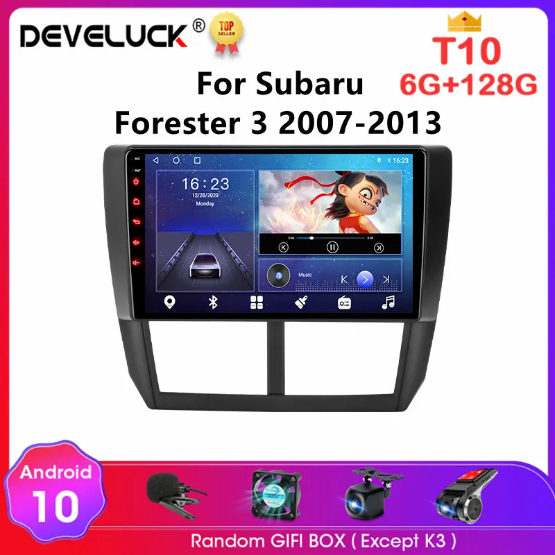 

Android 10.0 2 Din Car Radio For Subaru Forester 3 SH 2007- 2013 For Impreza GH GE Multimedia Player GPS Navigation 4G Head Unit