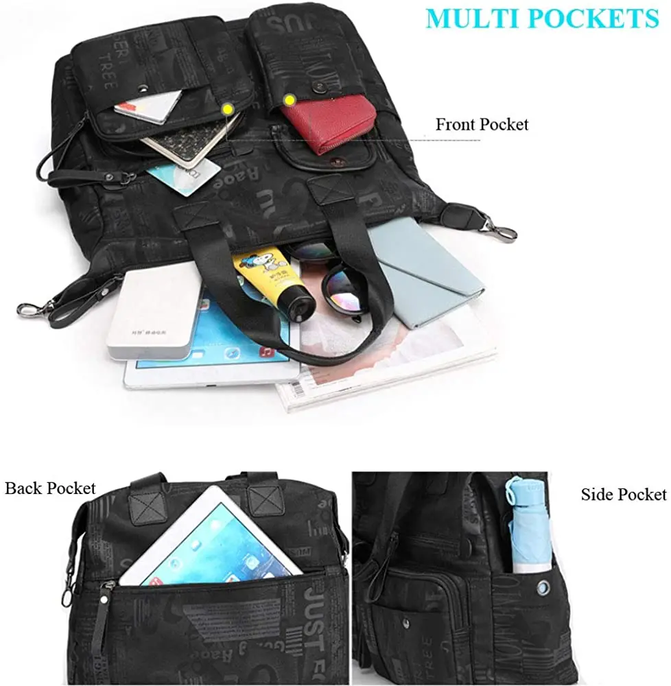 Сумка SCOFY с мульти-карманами и принтом букв для медсестры нейлоновые сумки через