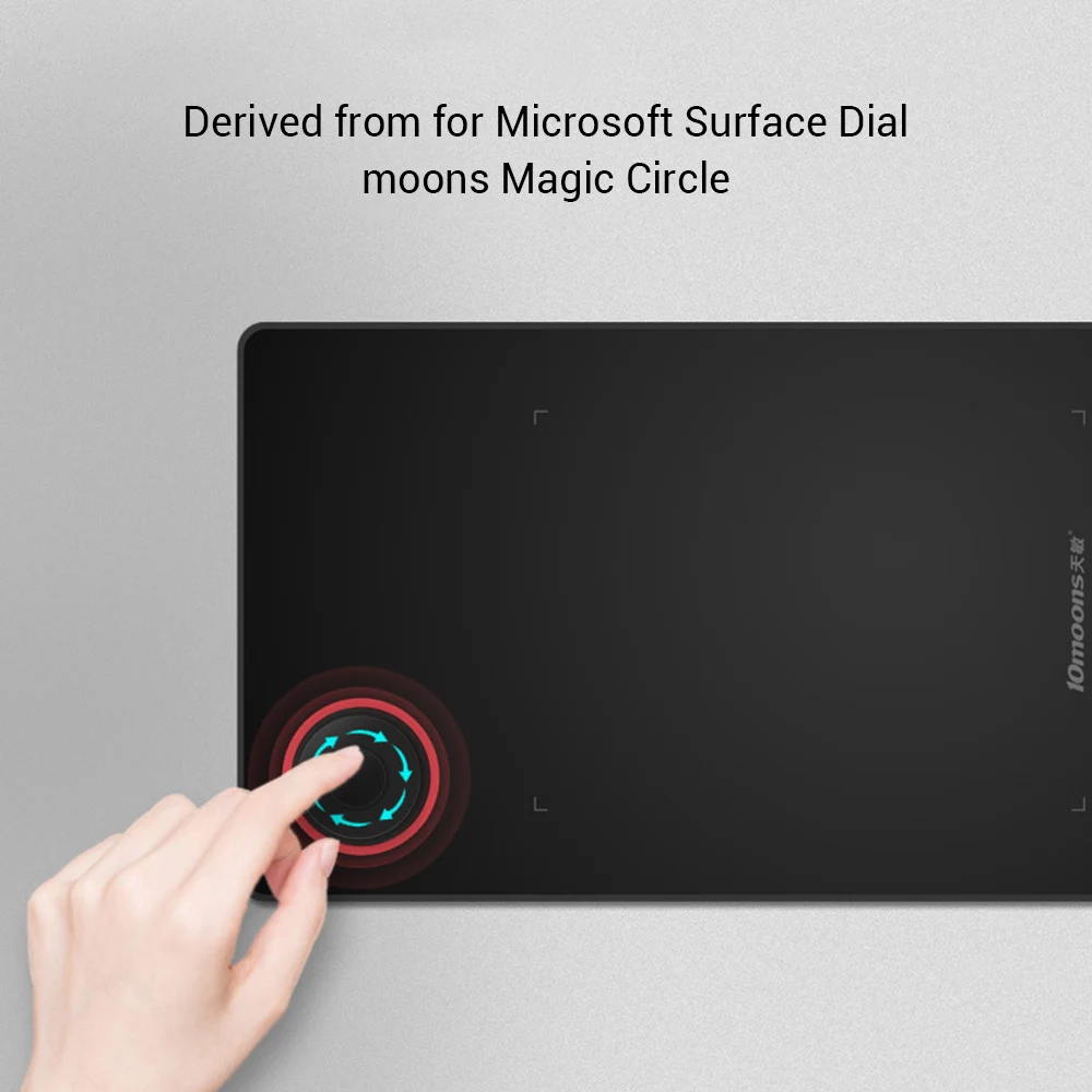 

10moons G50 Graphics Tablet with Stylus 8192 Level Digital Writing Tablet for Mac/Windows/PC Support Android Phone