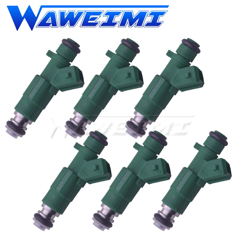 

WAWEIMI 12 Pieces Fuel Injector Valve OE 35310-22060 3531022060 For Hyundai Accent 1.3i 12V 2000-2005