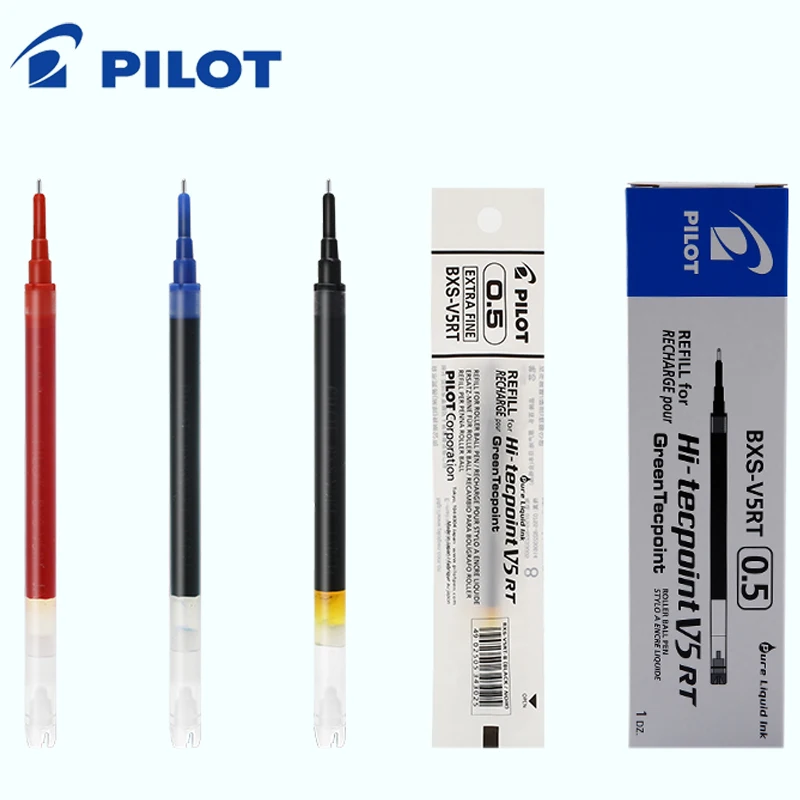 

2pcs Japan Pilot BXS-V5RT gel pen refill Student Suitable for BXRT-V5/BX-GR5 pen refill