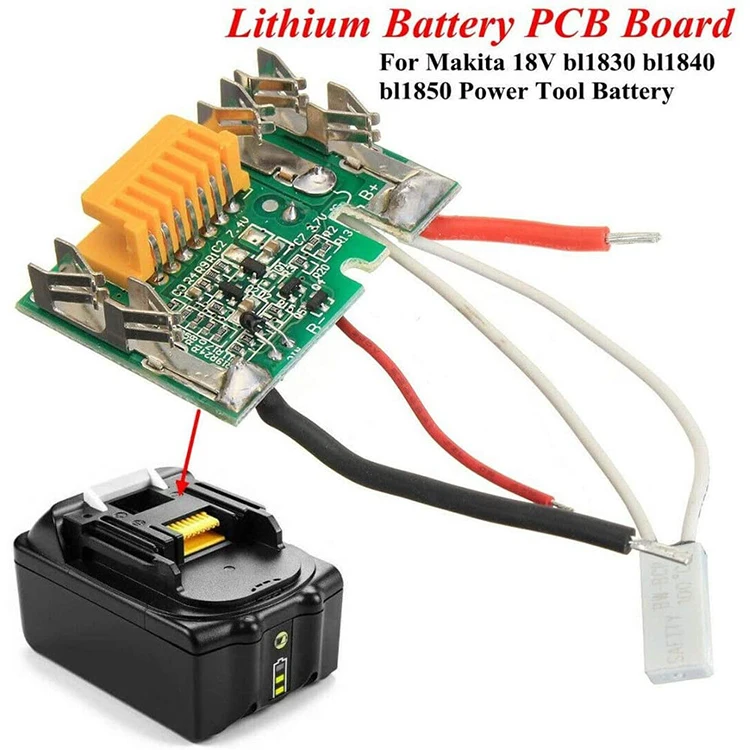 

6Pcs Li-Ion Battery Pcb Charging Protection Circuit Board for Makita 18V 3Ah 6Ah Bl1830 Bl1815 Bl1845 Bl1860 Bl1850