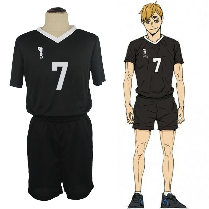 Аниме Haikyuu! Osamu Miya Atsumu Shoole Униформа футболка + шорты косплей костюм Haikiyu