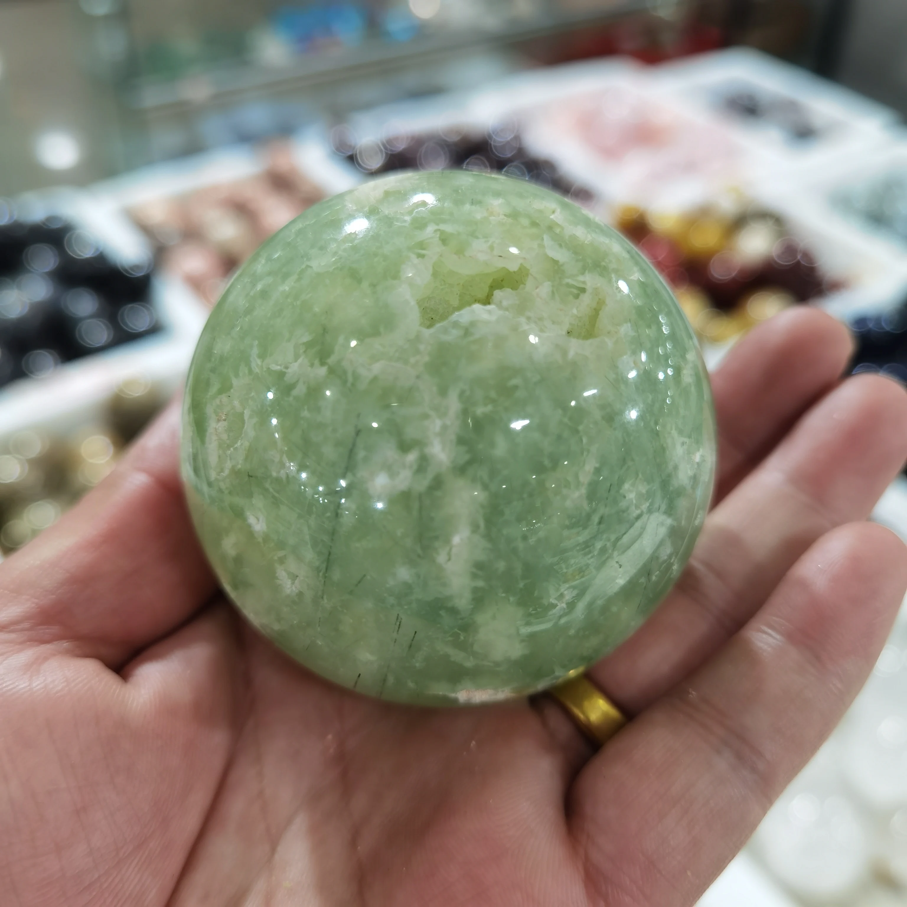 

Natural stones Druzy agate crystals geode home decoration Agate with druzy vug open sphere crysral cluster An amethyst