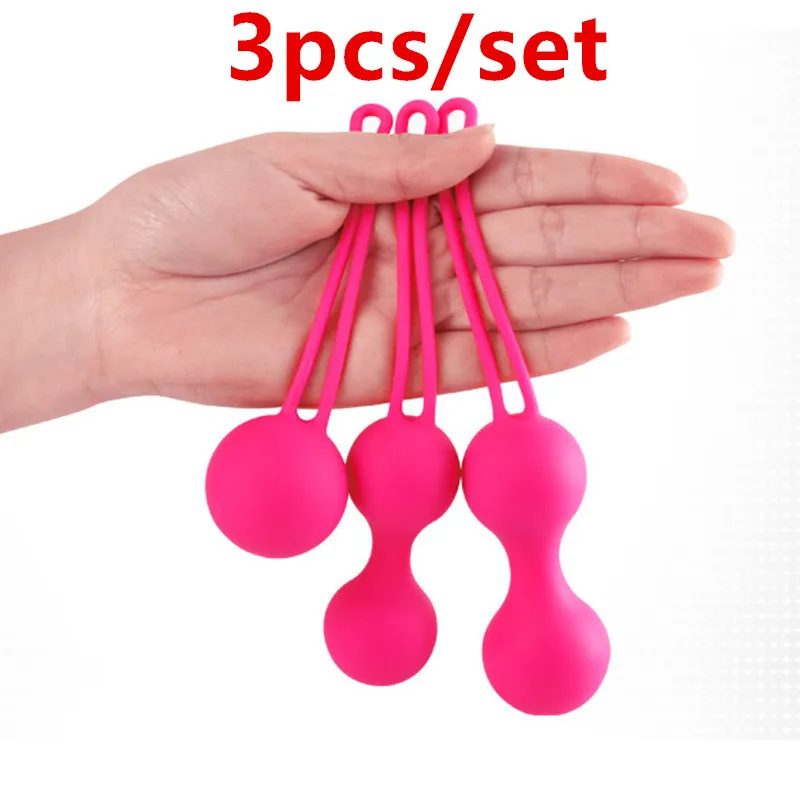 Силиконовые вагинальные шарики тренажер секс игрушки Женская Вагина